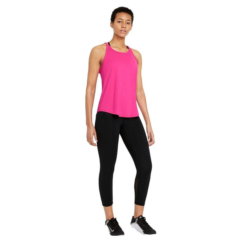 Nike Women's Get Fit Training Tank Top Size XS Fireberry Pink NWT dri-fit